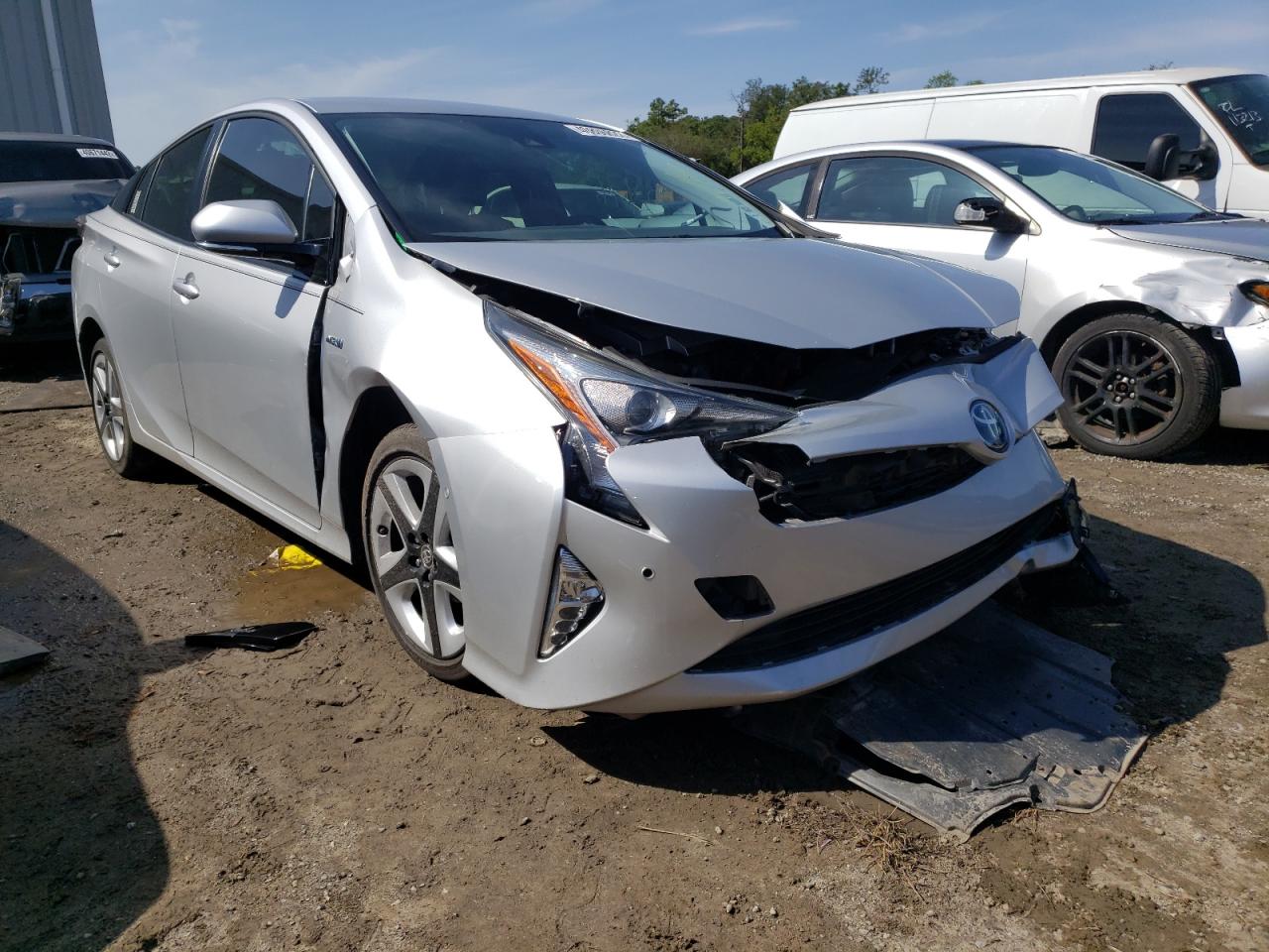 Photo 1 from auction – 2017 TOYOTA PRIUS with VIN JTDKARFU8H3542705