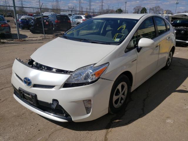 Photo 2 from auction – 2015 TOYOTA PRIUS with VIN JTDKN3DU3F1979542
