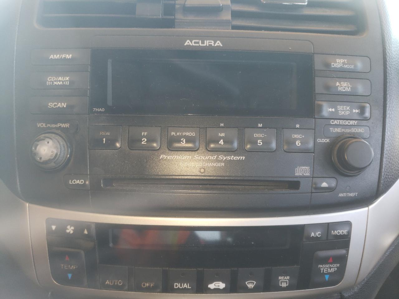 Photo 9 from auction – 2005 ACURA TSX with VIN JH4CL96835C034511