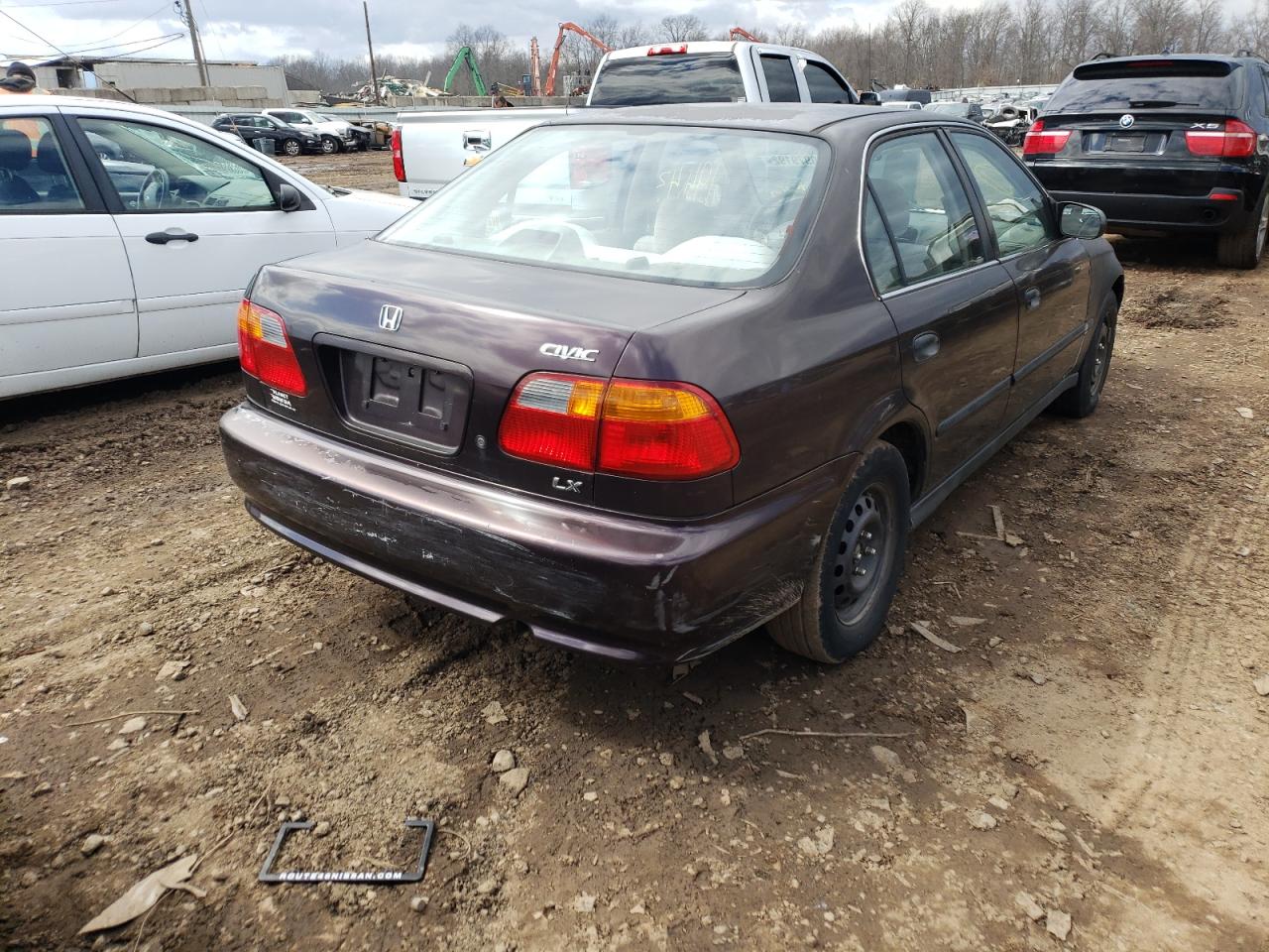 Photo 4 from auction – 2000 HONDA CIVIC with VIN 2HGEJ6677YH589843