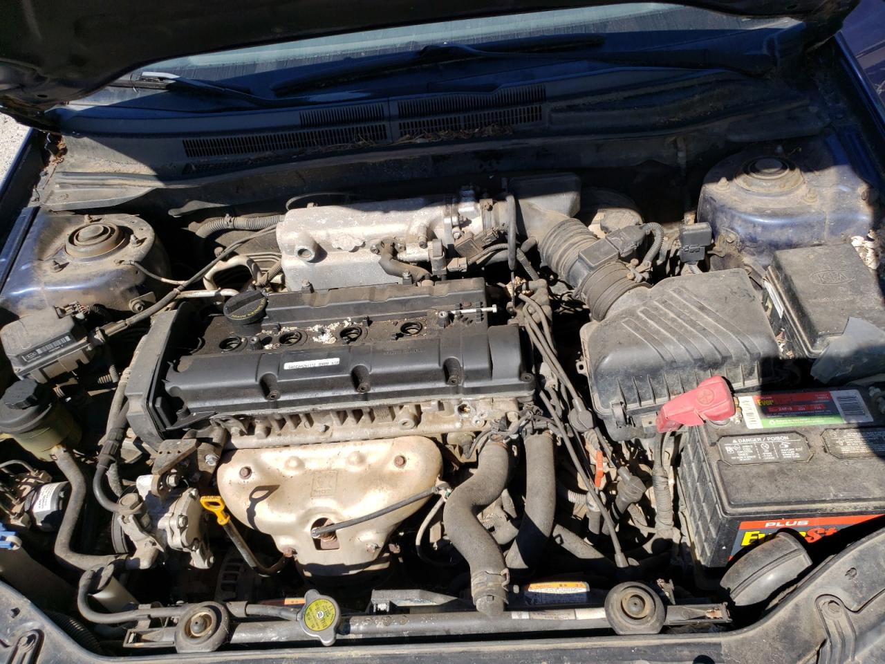 Photo 7 from auction – 2009 KIA SPECTRA EX with VIN KNAFE221195602447