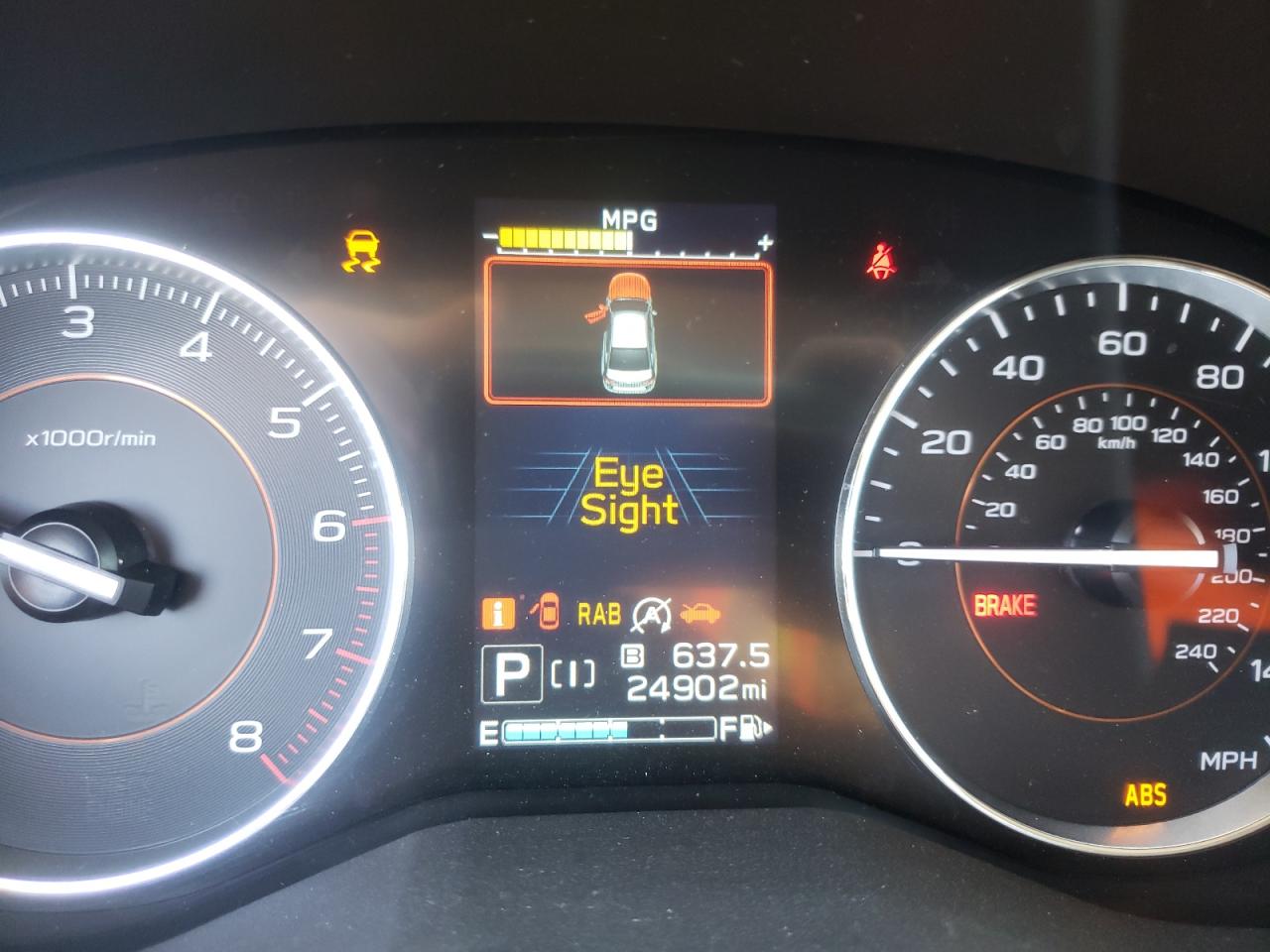 Photo 8 from auction – 2021 SUBARU CROSSTREK with VIN JF2GTHNC0MH233795
