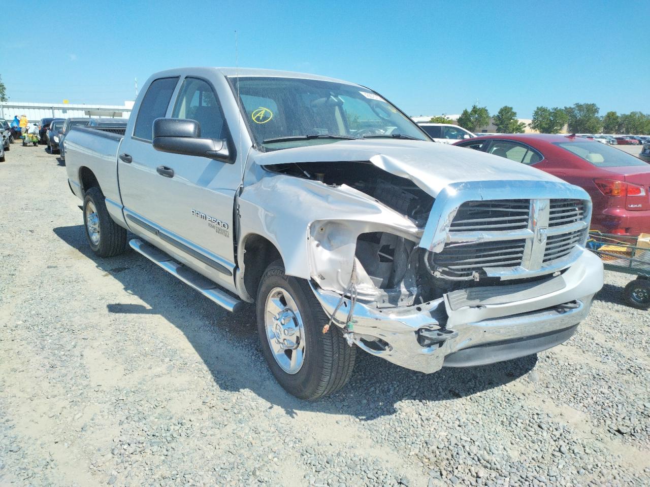 DODGE RAM 2500 S 2006 with VIN 3D7KR28C76G118047 - Photo from auction