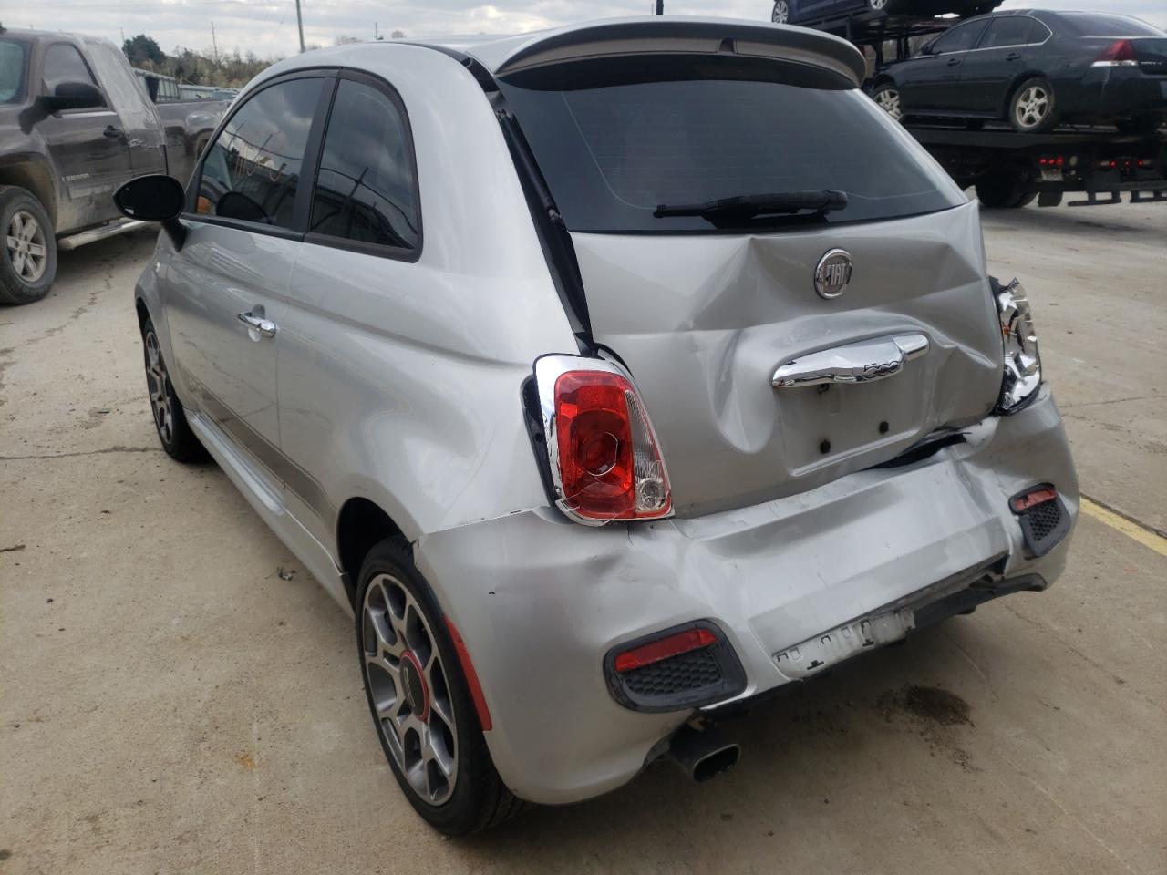 Photo 3 from auction – 2012 FIAT 500 SPORT with VIN 3C3CFFBR2CT125944