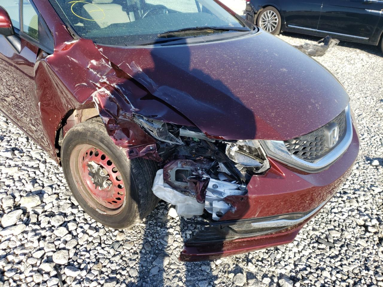 Photo 9 from auction – 2014 HONDA CIVIC LX with VIN 19XFB2F57EE227445