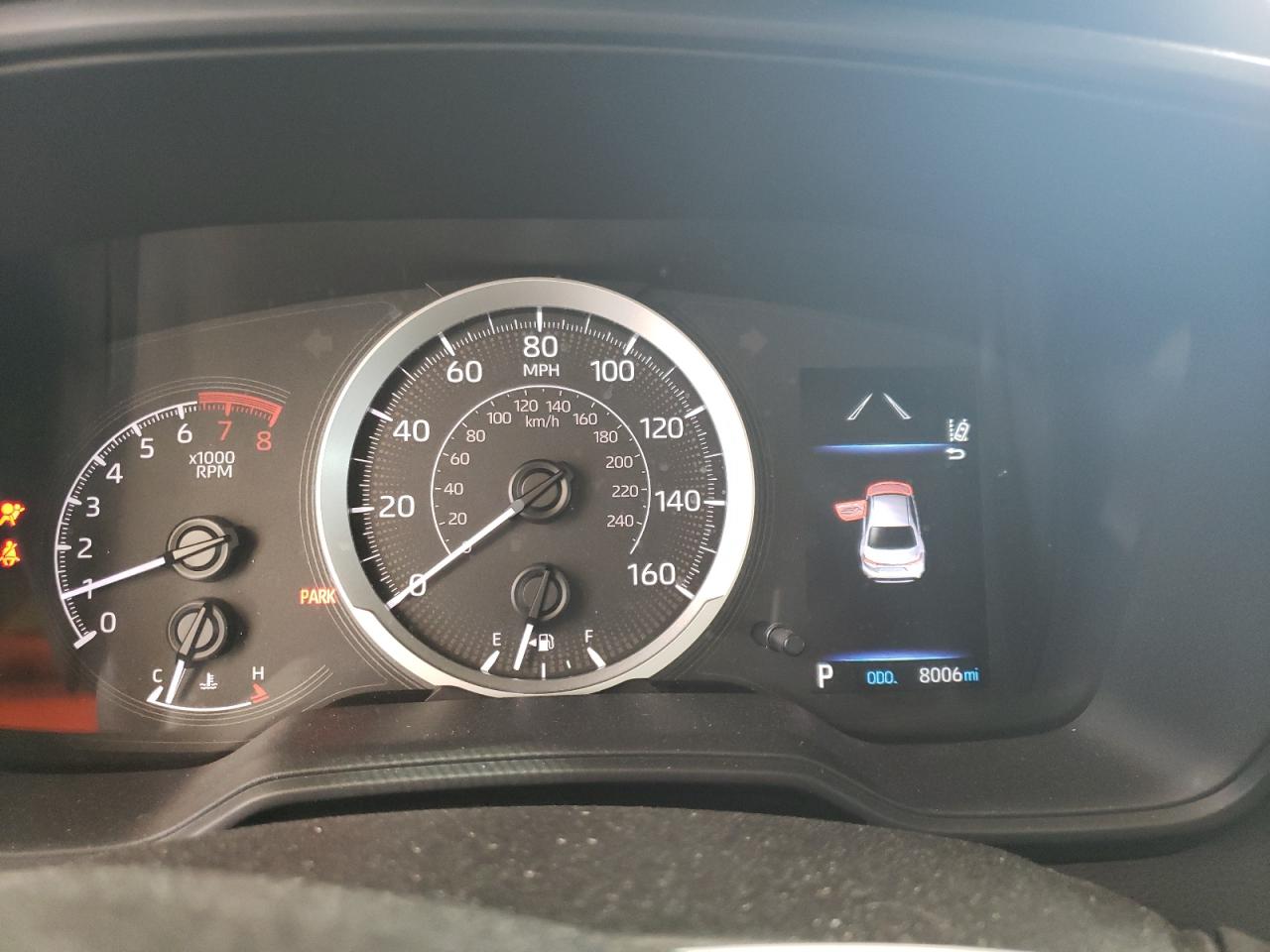 Photo 8 from auction – 2021 TOYOTA COROLLA LE with VIN 5YFEPMAE1MP252791