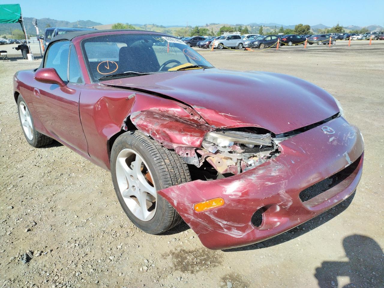 MAZDA MX-5 MIATA 2003 with VIN JM1NB353430302397 - Photo from auction