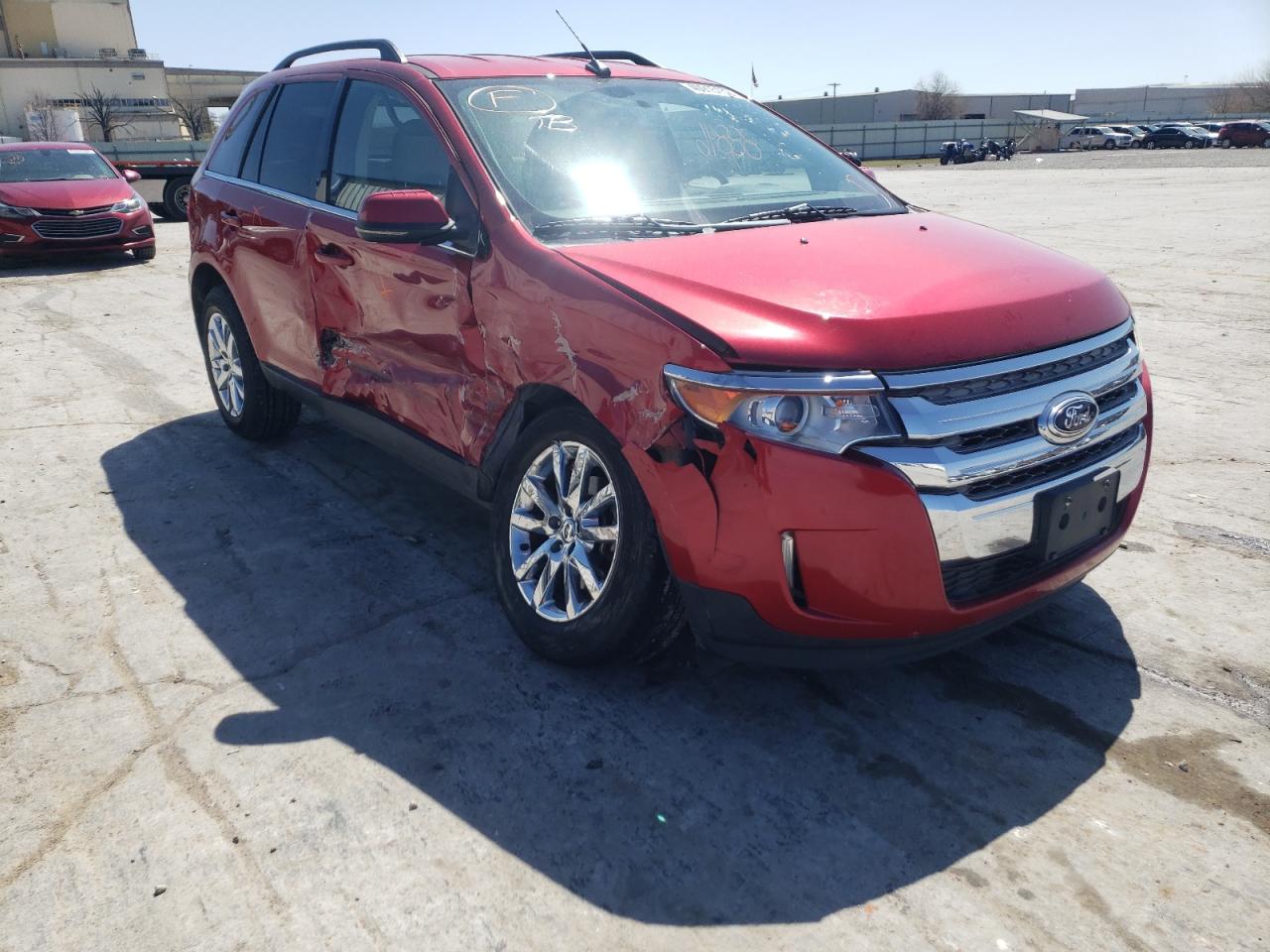 FORD EDGE LIMIT 2012 with VIN 2FMDK3KC7CBA12391 - Photo from auction