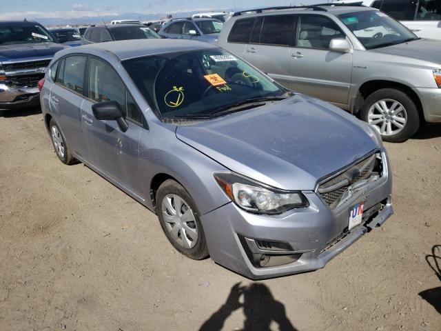 SUBARU IMPREZA 2016 with VIN JF1GPAA67G9241262 - Photo from auction