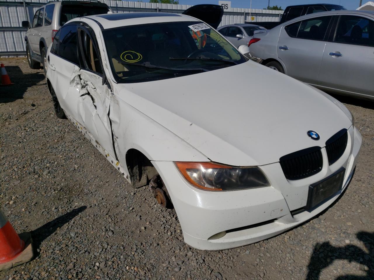 BMW 325 I 2006 with VIN WBAVB13586PT12092 - Photo from auction