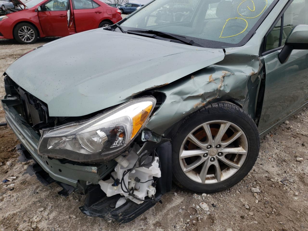Photo 9 from auction – 2014 SUBARU IMPREZA PR with VIN JF1GPAC61E8279800