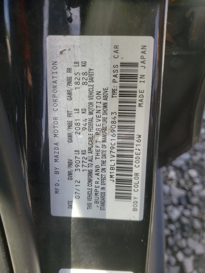 Фото 10 с аукциона – 2012 MAZDA 3 I с VIN JM1BL1V79C1690843