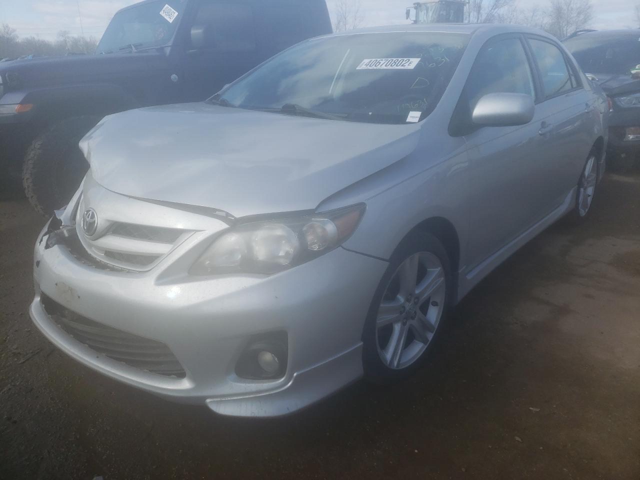 Photo 2 from auction – 2013 TOYOTA COROLLA BA with VIN 5YFBU4EE9DP117631