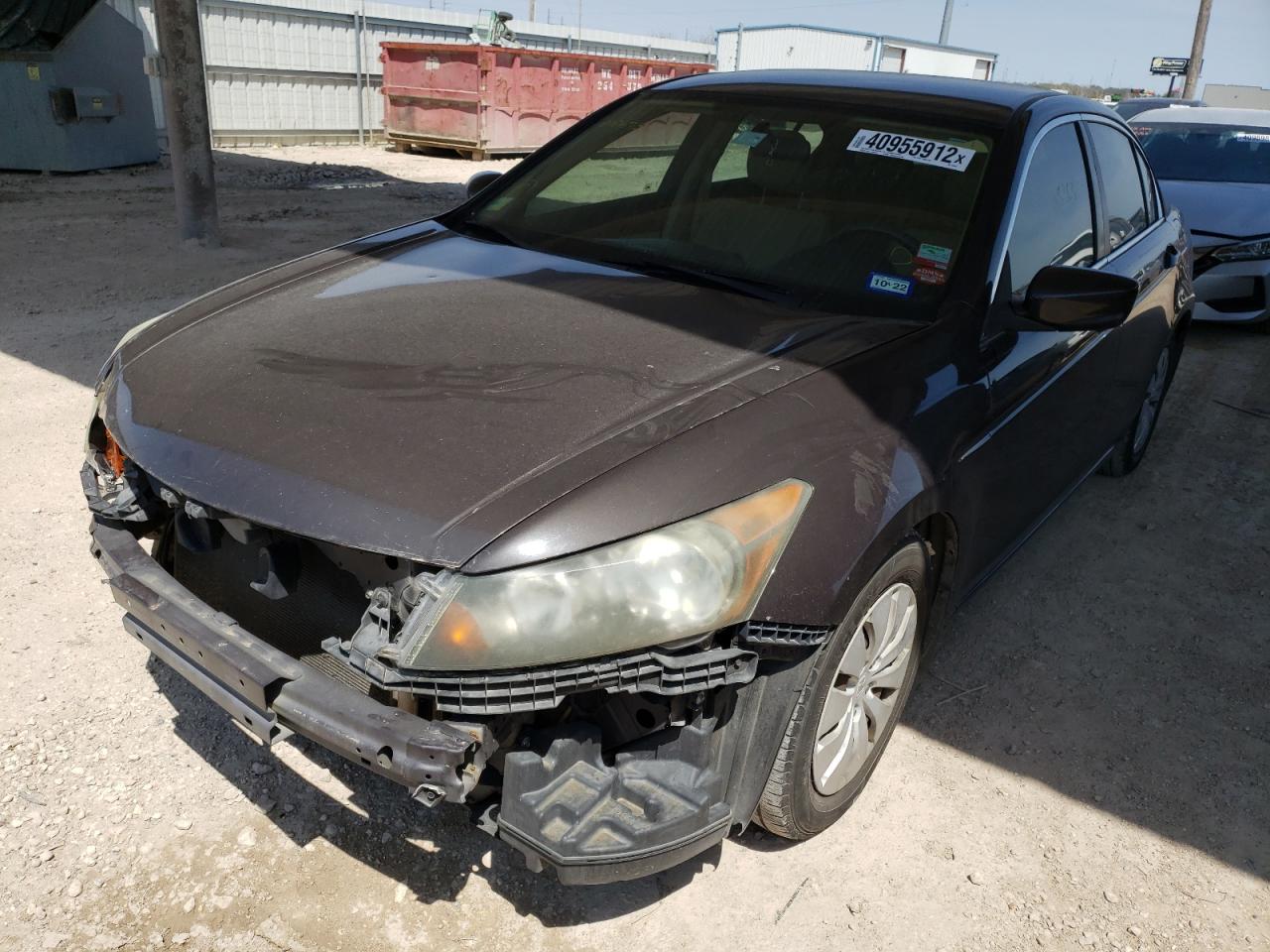 Photo 2 from auction – 2012 HONDA ACCORD LX with VIN 1HGCP2F33CA010673