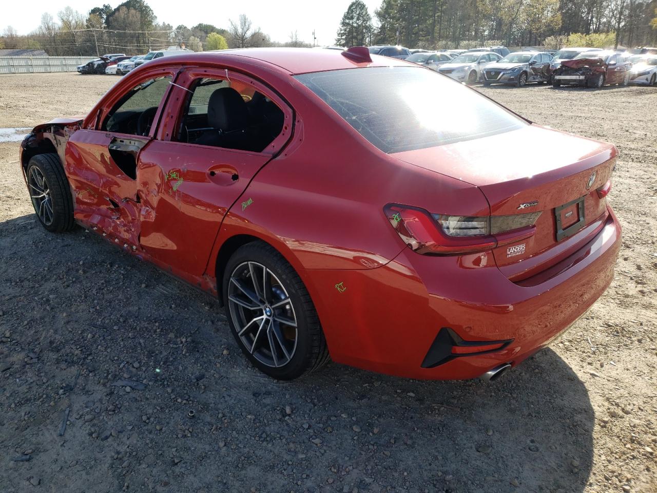 Photo 3 from auction – 2020 BMW 330XI with VIN WBA5R7C01LFH76087