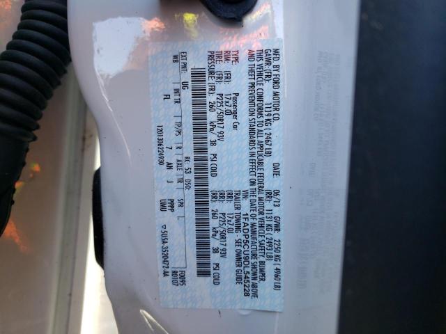 Photo 10 from auction – 2013 FORD C-MAX PREM with VIN 1FADP5CU9DL545228