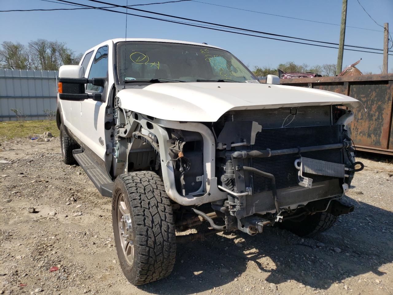 FORD F350 SUPER 2016 with VIN 1FT8W3BT6GEB68183 - Photo from auction