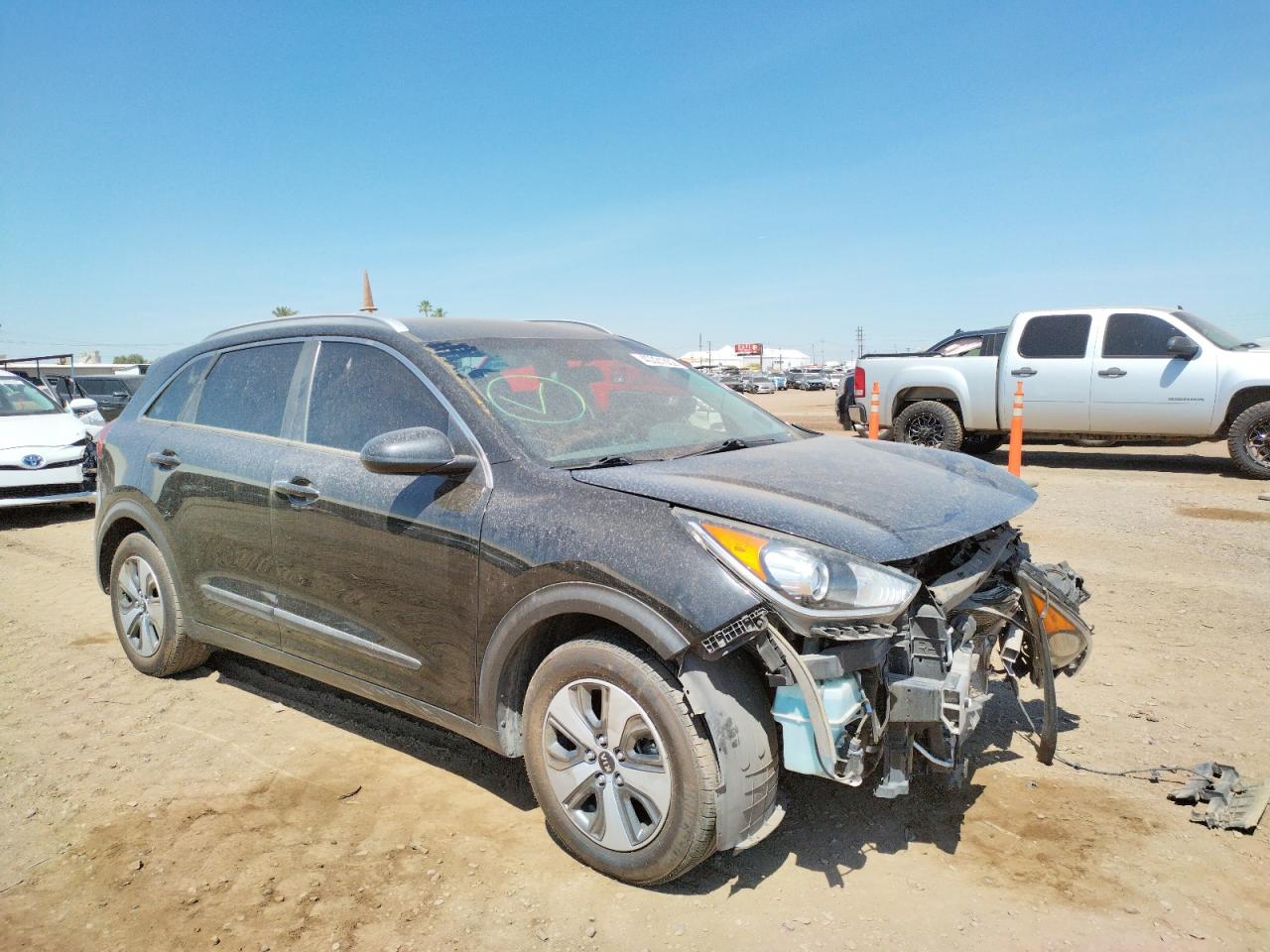 KIA NIRO FE 2017 with VIN KNDCB3LC9H5058573 - Photo from auction