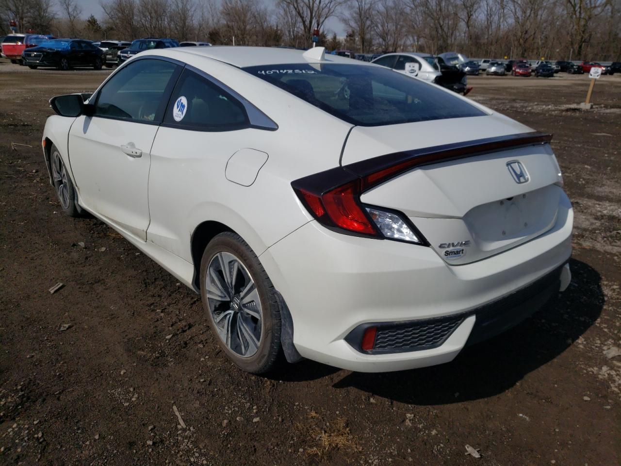 Photo 3 from auction – 2017 HONDA CIVIC EX with VIN 2HGFC3B30HH361229