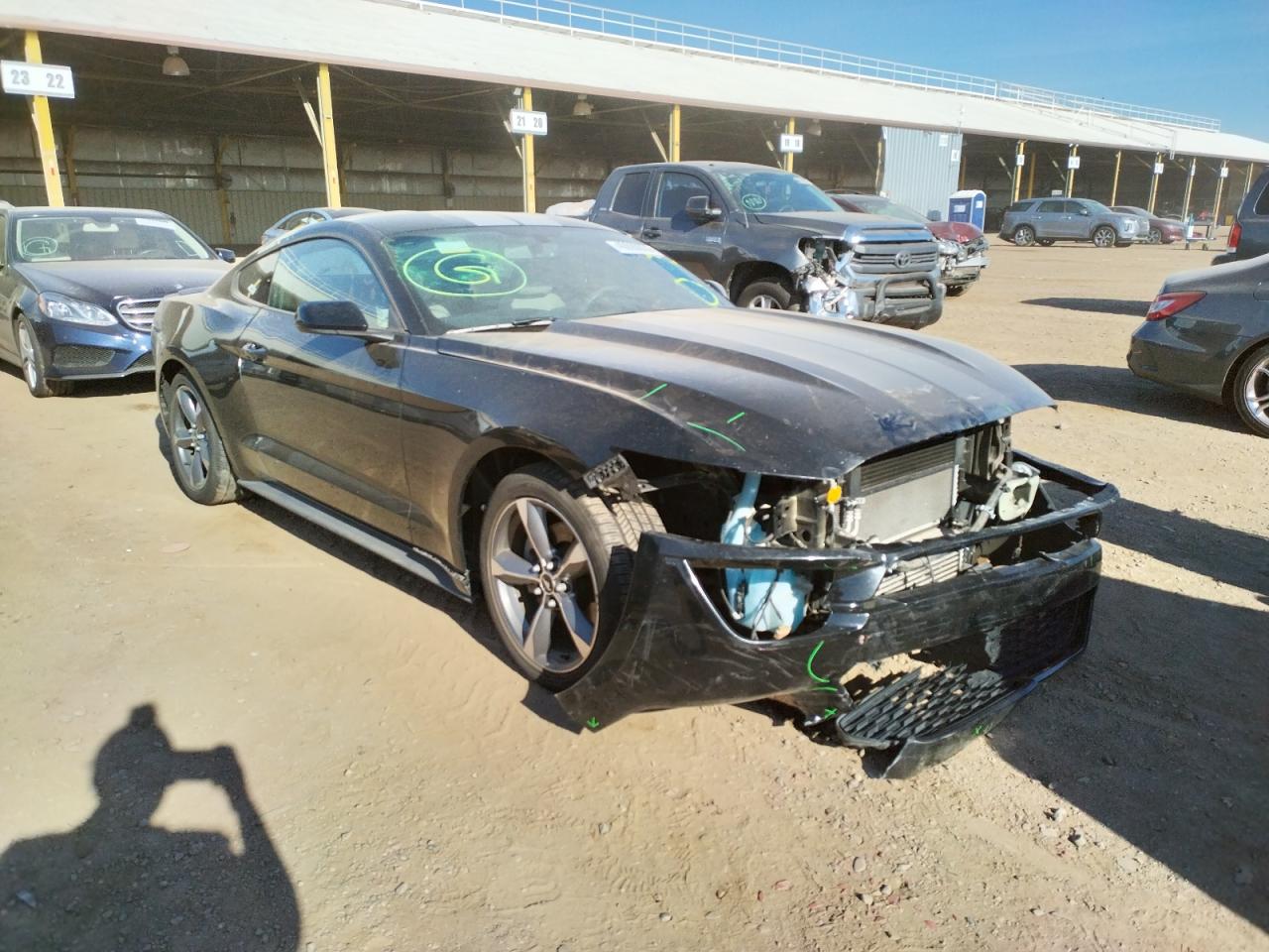 FORD MUSTANG 2016 with VIN 1FA6P8TH7G5253034 - Photo from auction