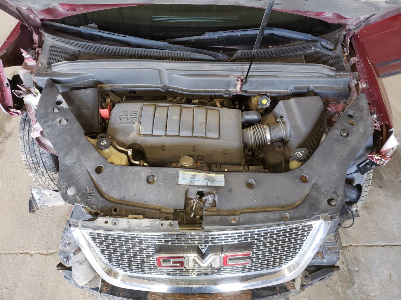 Photo 7 from auction – 2009 GMC ACADIA SLE with VIN 1GKER13D79J120356