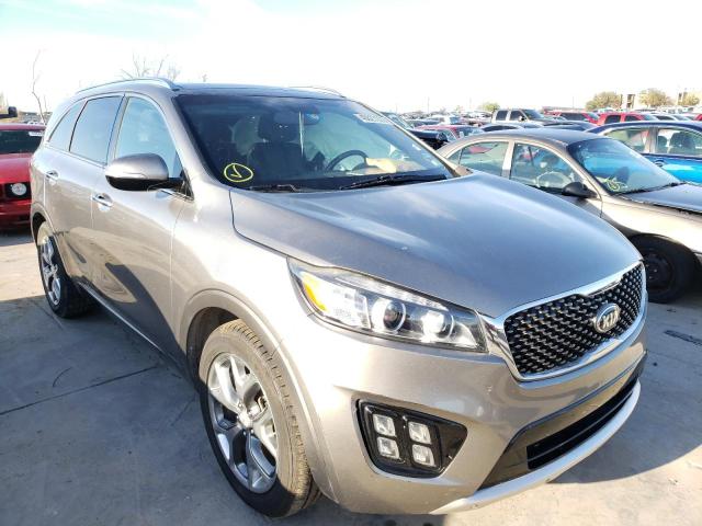 KIA SORENTO SX 2016 with VIN 5XYPK4A12GG027468 - Photo from auction