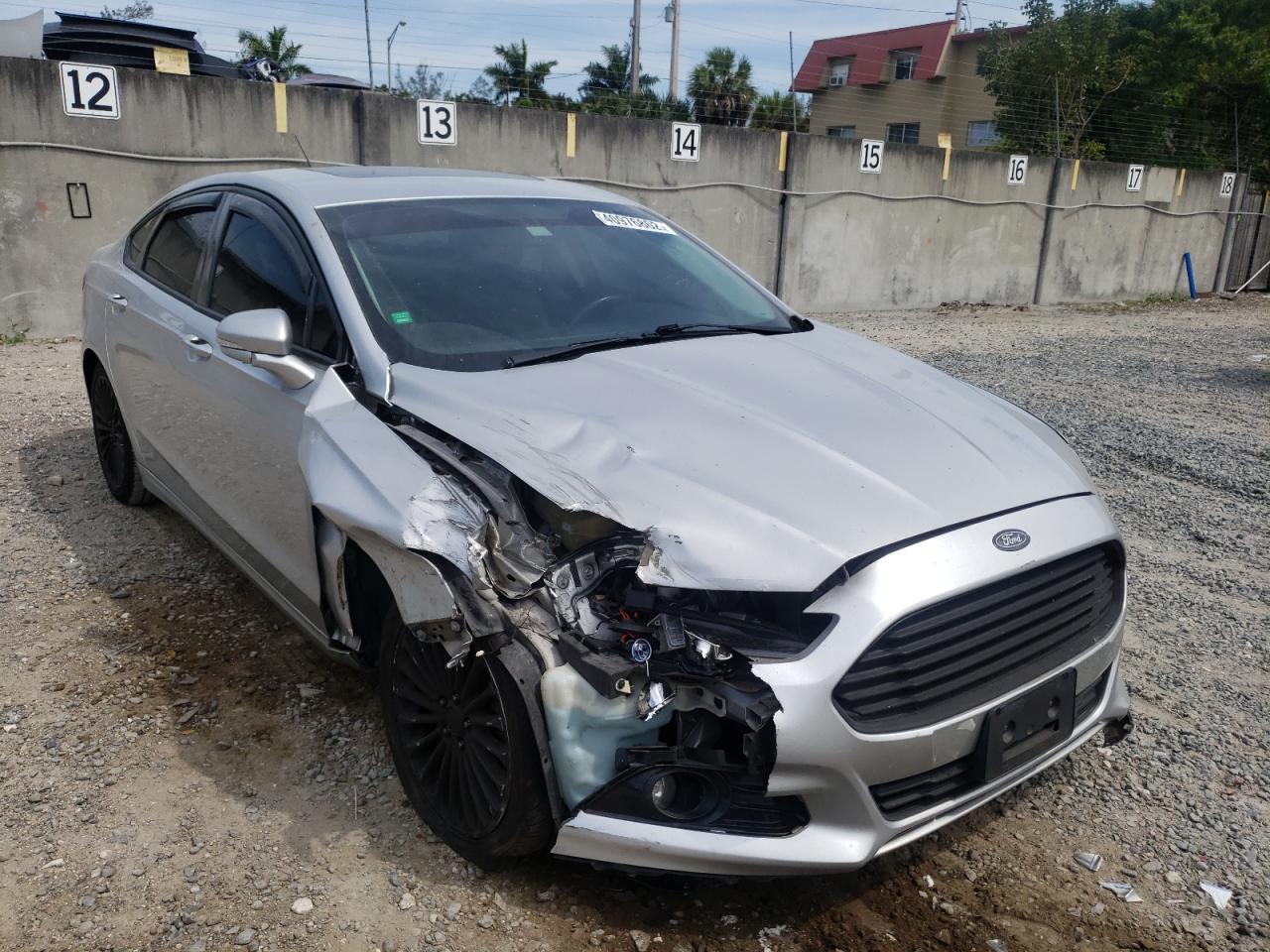 FORD FUSION TIT 2013 with VIN 3FA6P0K98DR327596 - Photo from auction