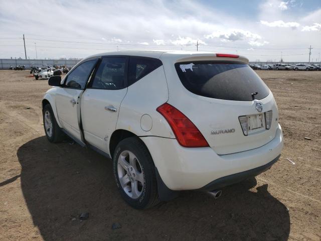 Photo 3 from auction – 2003 NISSAN MURANO SL with VIN JN8AZ08T53W100416