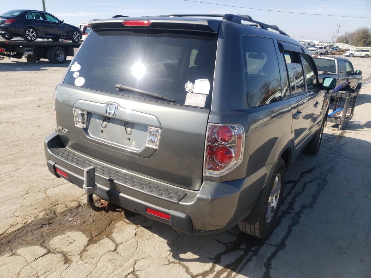 Photo 4 from auction – 2008 HONDA PILOT EXL with VIN 5FNYF286X8B007590