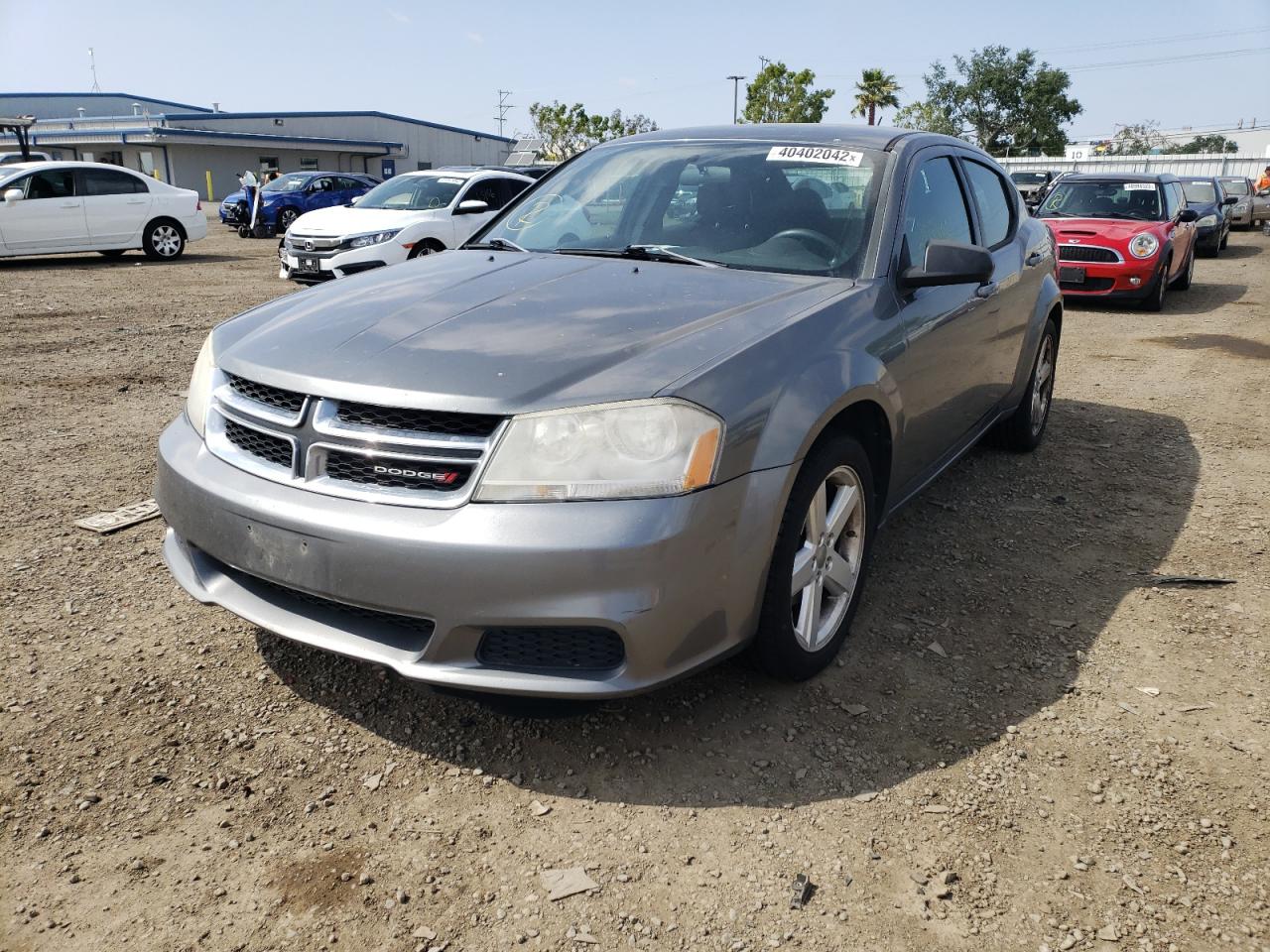 Photo 2 from auction – 2013 DODGE AVENGER SE with VIN 1C3CDZAB3DN537304