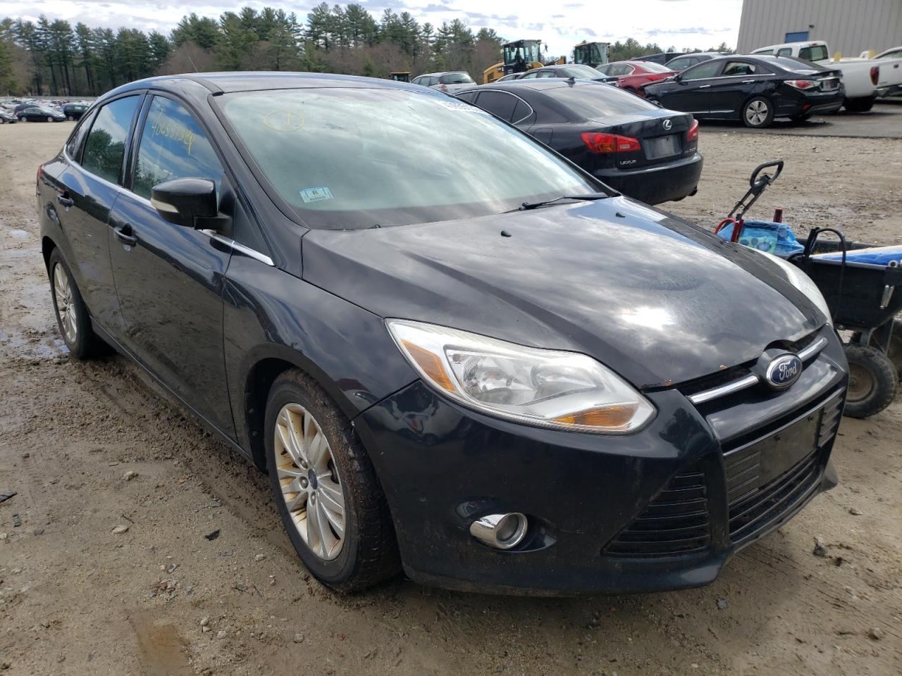 FORD FOCUS SEL 2012 with VIN 1FAHP3H28CL448176 - Photo from auction