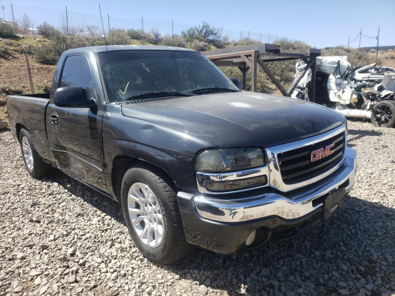 GMC NEW SIERRA 2005 with VIN 1GTEC14X95Z290221 - Photo from auction