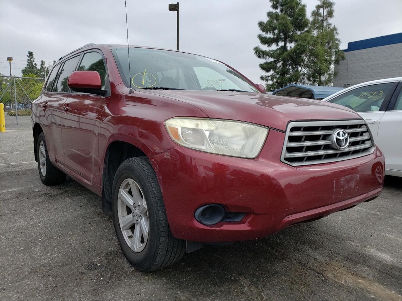 TOYOTA HIGHLANDER 2008 with VIN JTEDS41A682019738 - Photo from auction