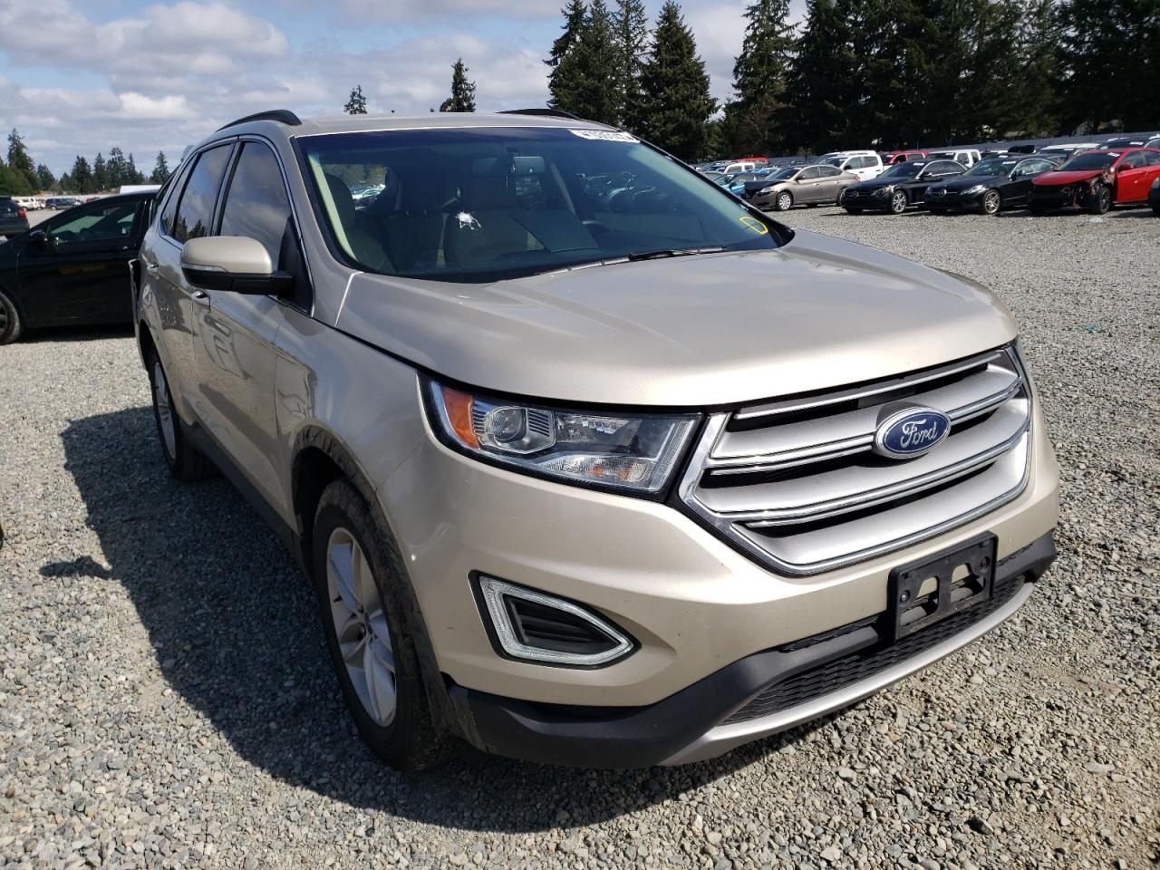FORD EDGE SEL 2018 with VIN 2FMPK4J84JBB75030 - Photo from auction