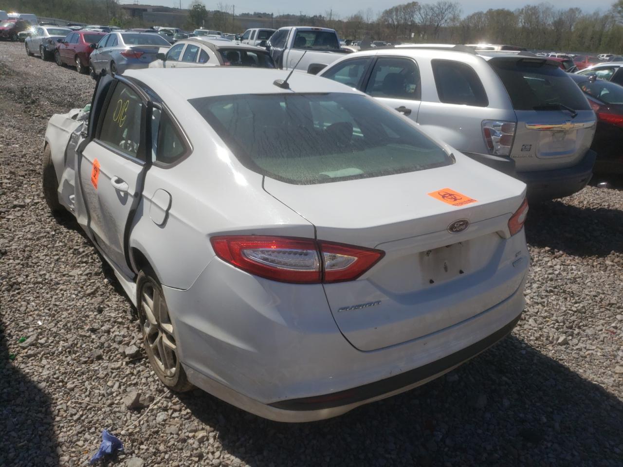Photo 3 from auction – 2016 FORD FUSION SE with VIN 3FA6P0HD0GR217237