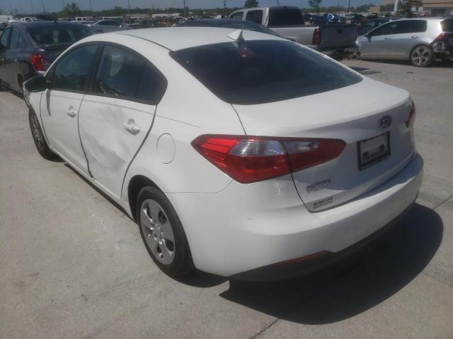 Photo 3 from auction – 2016 KIA FORTE LX with VIN KNAFK4A61G5607064