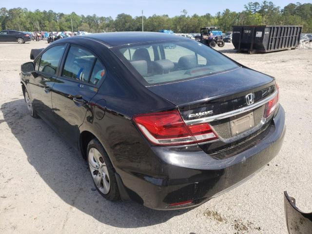 Photo 3 from auction – 2013 HONDA CIVIC LX with VIN 19XFB2F53DE073489