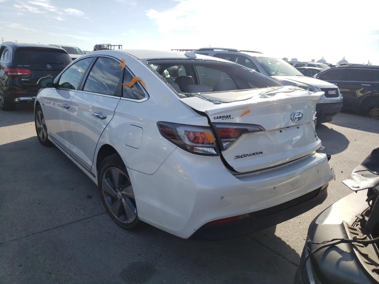 Photo 3 from auction – 2017 HYUNDAI SONATA PLU with VIN KMHE54L2XHA045041