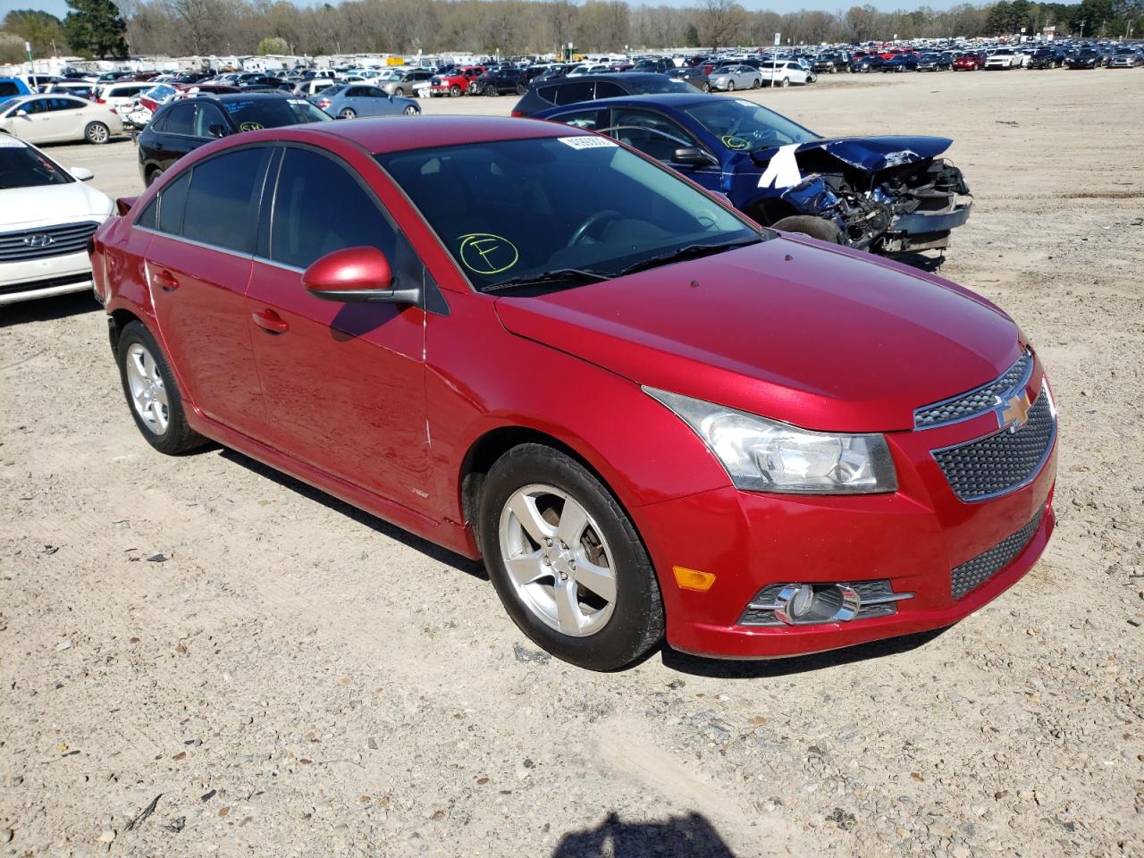 CHEVROLET CRUZE LT 2012 with VIN 1G1PF5SC0C7362836 - Photo from auction