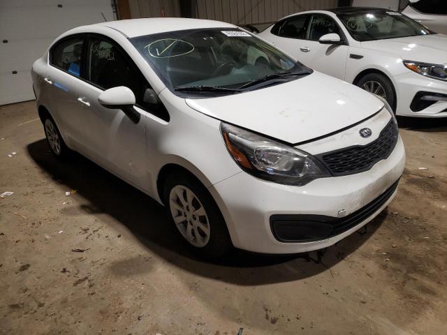 KIA RIO LX 2014 with VIN KNADM4A30E6376298 - Photo from auction
