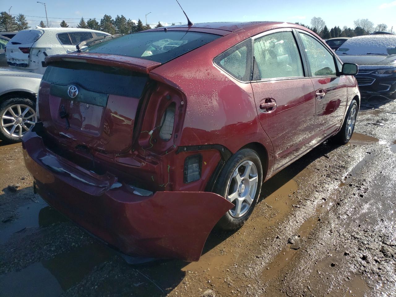 Photo 4 from auction – 2005 TOYOTA PRIUS with VIN JTDKB20U850130276