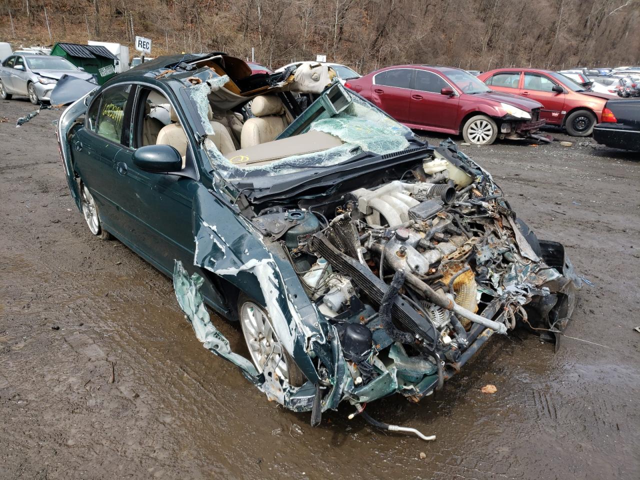JAGUAR X-TYPE 2.5 2003 with VIN SAJEA51D63XD29254 - Photo from auction
