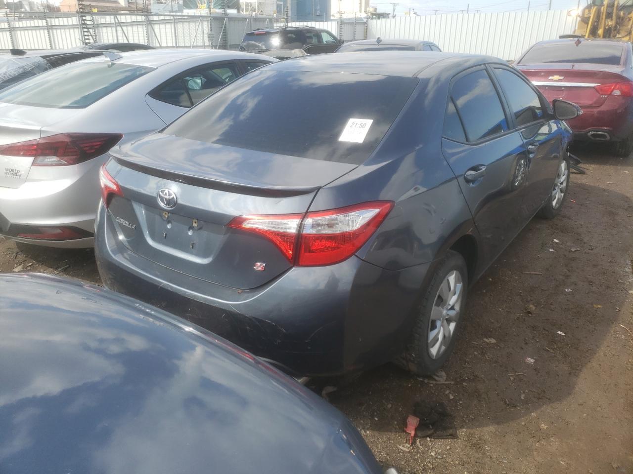 Photo 4 from auction – 2015 TOYOTA COROLLA L with VIN 2T1BURHE6FC416084