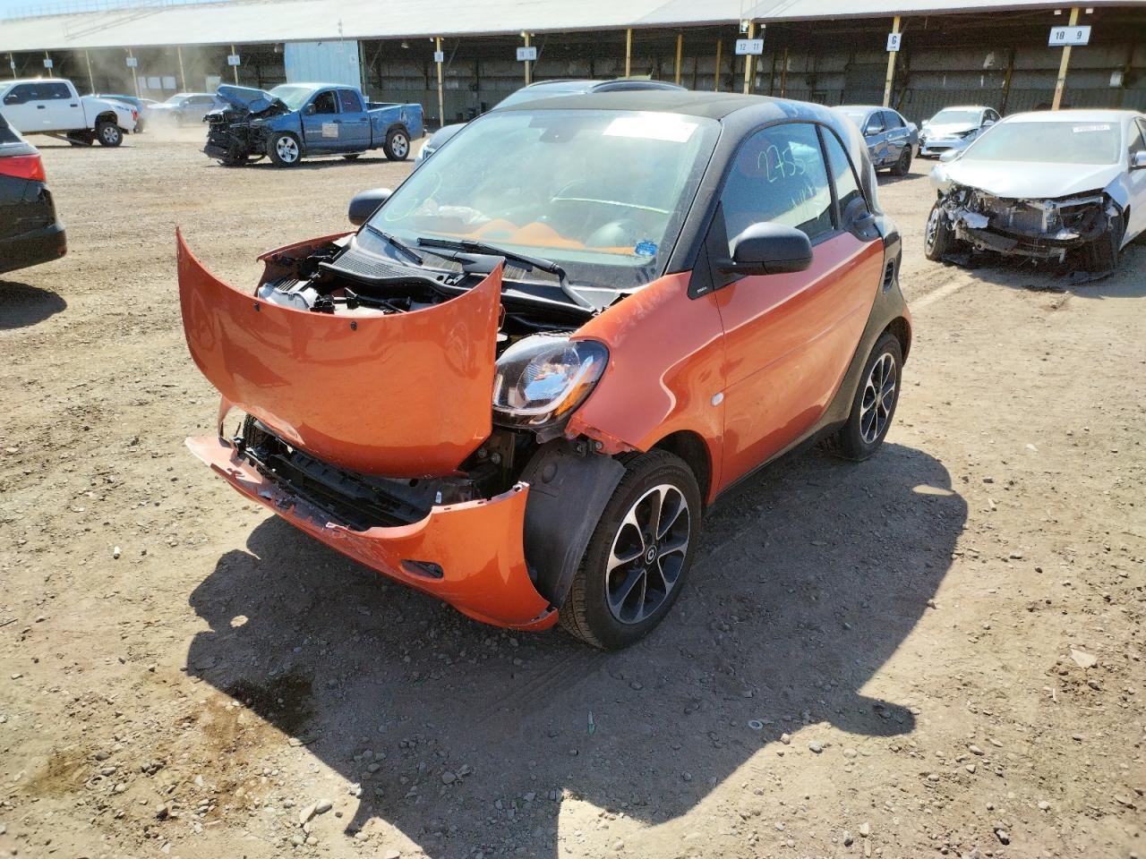 Photo 2 from auction – 2017 SMART FORTWO with VIN WMEFJ5DA9HK175761