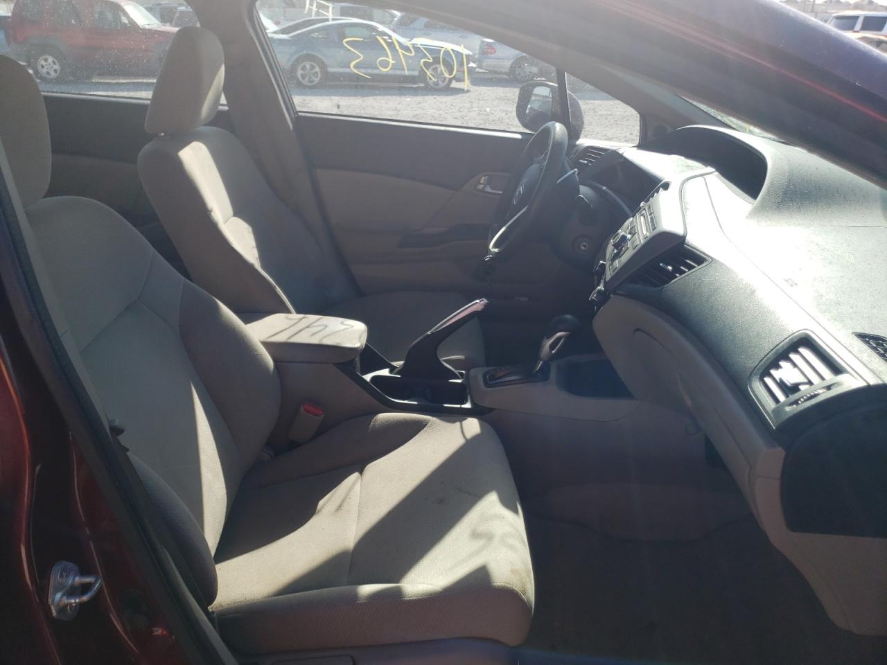 Photo 5 from auction – 2012 HONDA CIVIC EX with VIN 2HGFB2F84CH546525