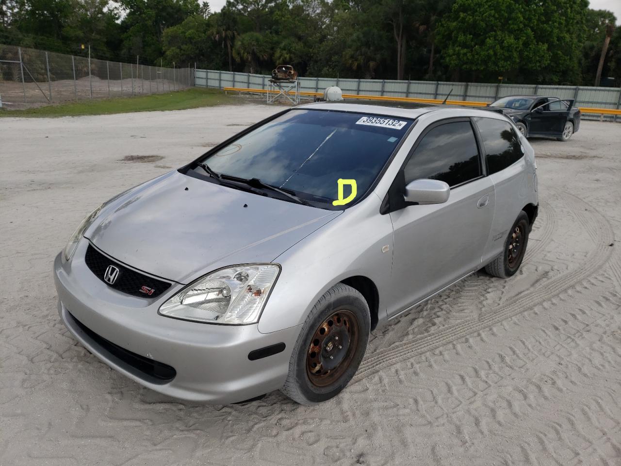 Photo 2 from auction – 2003 HONDA CIVIC SI with VIN SHHEP33683U402002