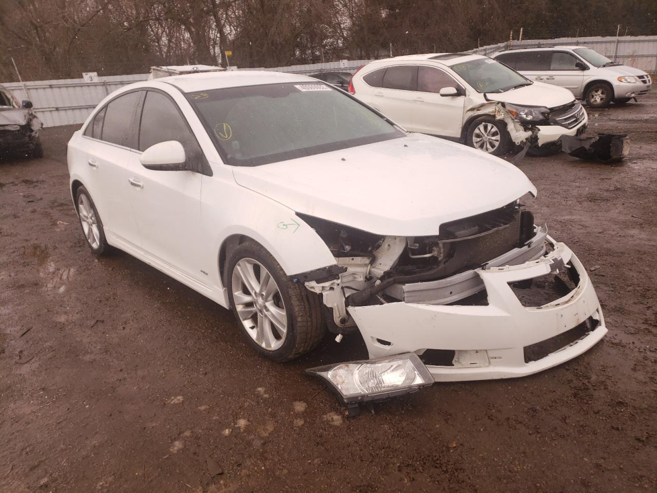 CHEVROLET CRUZE LTZ 2012 with VIN 1G1PH5SC2C7183787 - Photo from auction