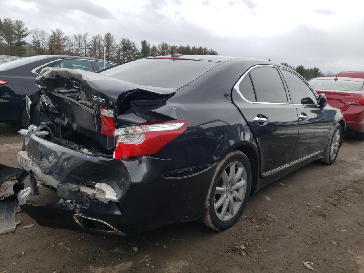 Photo 4 from auction – 2007 LEXUS LS 460 with VIN JTHBL46F975027759