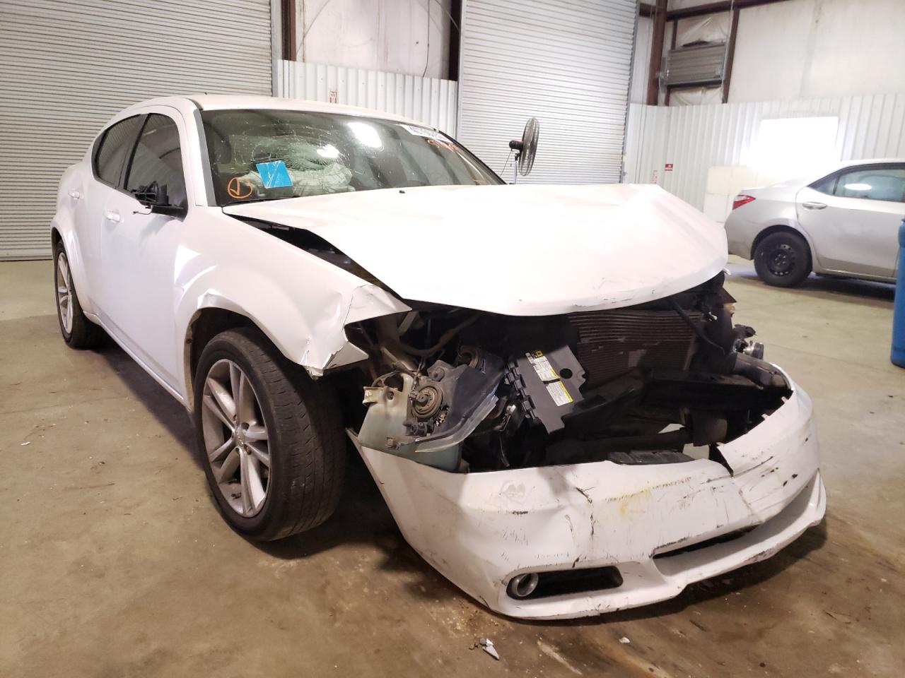 DODGE AVENGER SX 2013 with VIN 1C3CDZCB9DN576654 - Photo from auction