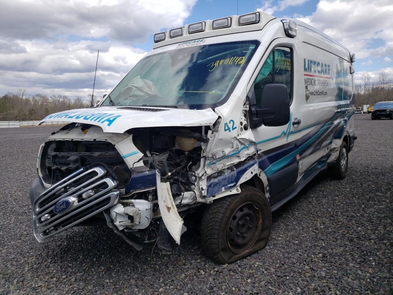 Photo 2 from auction – 2018 FORD TRANSIT T- with VIN 1FDYR2CM0JKA87161